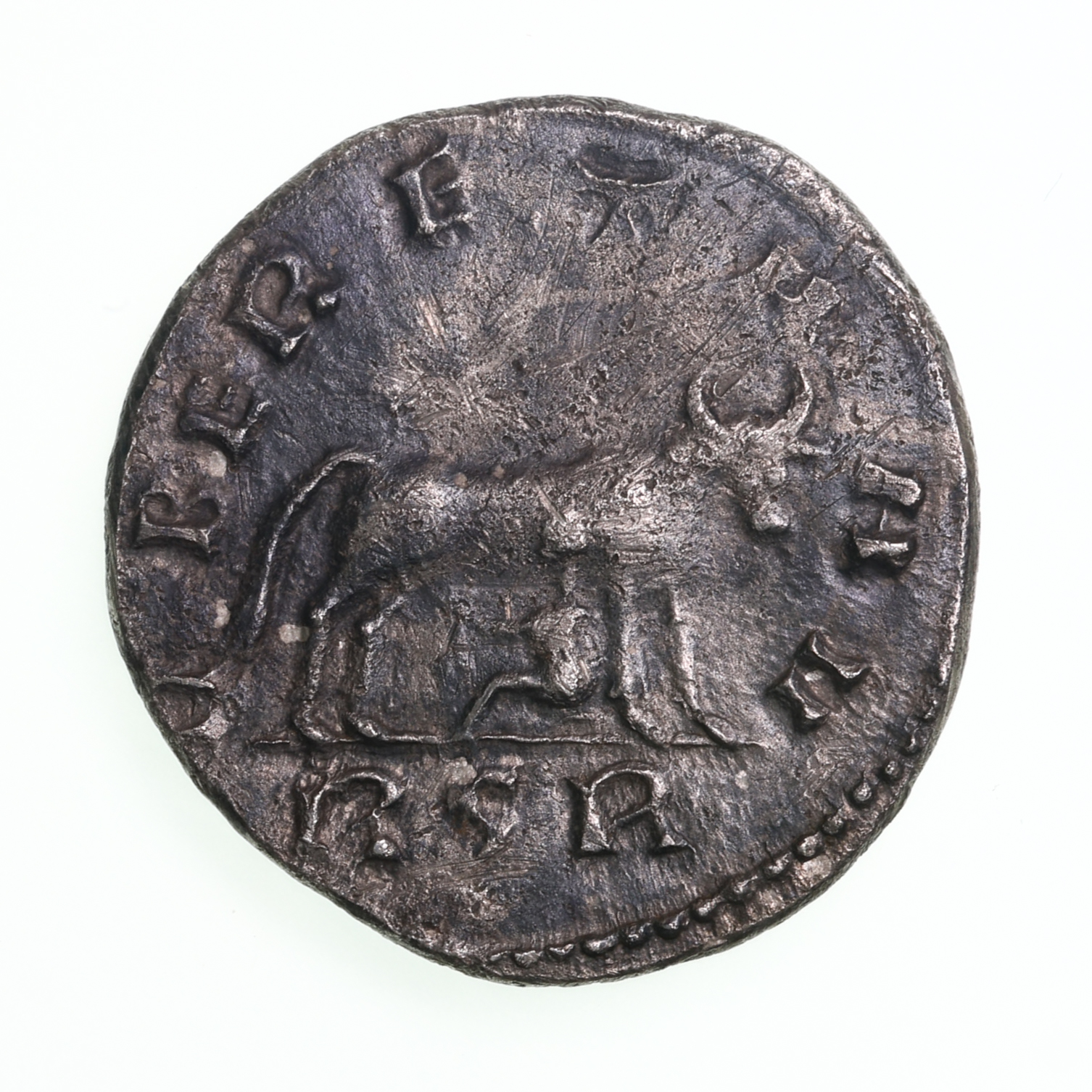 Carausius AD 286-293 Silver Denarius Milkmaid & Cow *Extremely Rare* Sold £3700 - Image 2