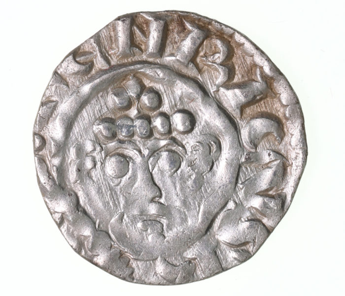 Henry II AD 1154-1189 Silver Short Cross Penny London Class 1c