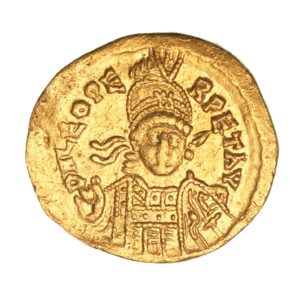Leo I AD 457-474 Gold Solidus Constantinople