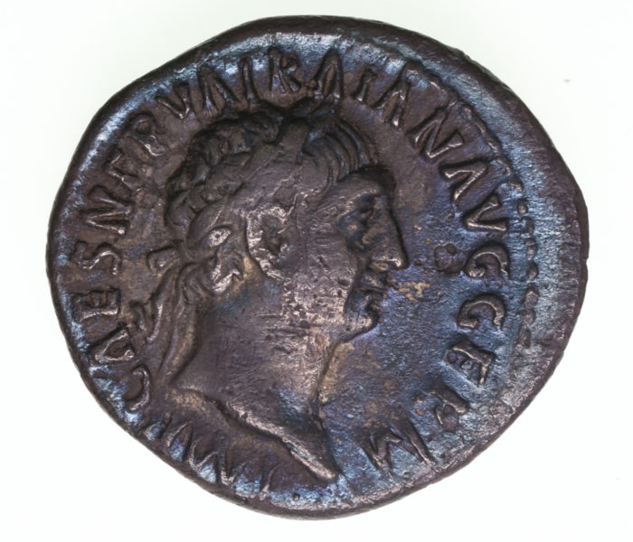 Trajan AD 98-117 Silver Denarius Rome