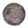 France Charles the Bald (Le Chauve) AD 840-877 Silver Denier Toulouse - Image 2