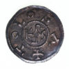 France Charles the Bald (Le Chauve) AD 840-877 Silver Denier Toulouse - Image 2