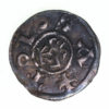 France Charles the Bald (Le Chauve) AD 840-877 Silver Denier Toulouse - Image 2