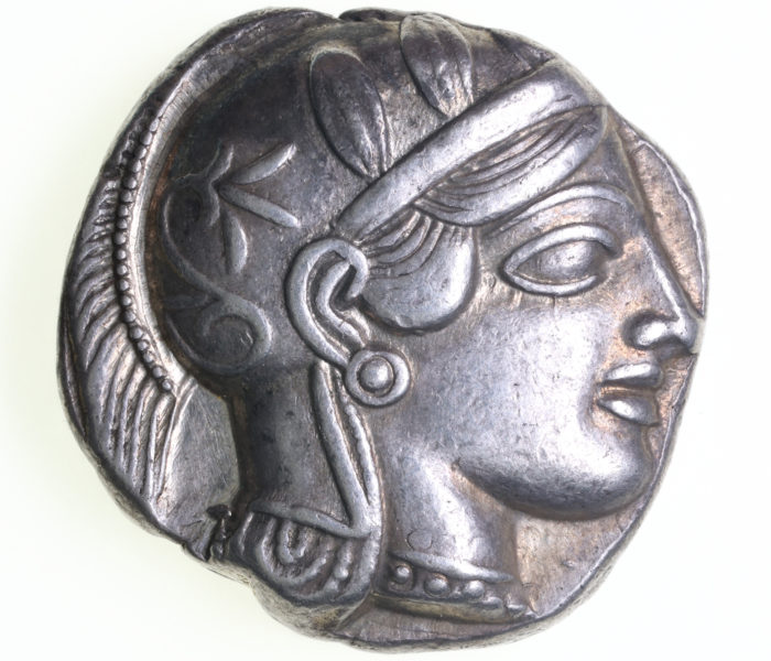 Attica Athens 454-404 BC Silver Tetradrachm