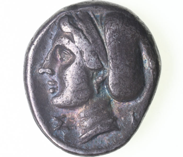 Corinthia Corinth 4th Century BC Silver Drachm