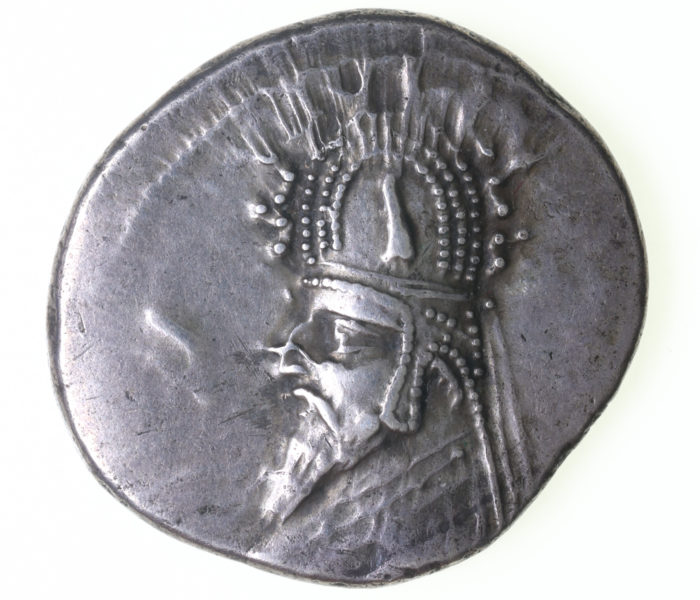 Parthian Kingdom Sinatruces 93-70 BC Silver Drachm