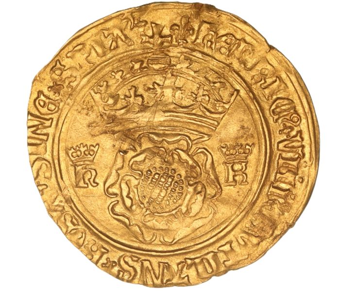 Henry VIII AD 1509-1547 Gold Crown of the double rose