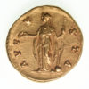 Diva Faustina Senior wife of Antoninus Pius AD 138-161 Gold Aureus Rome - Image 2