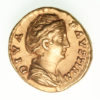 Diva Faustina Senior wife of Antoninus Pius AD 138-161 Gold Aureus Rome - Image 3