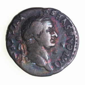 Vespasian AD 69-79 Silver Denarius Rome