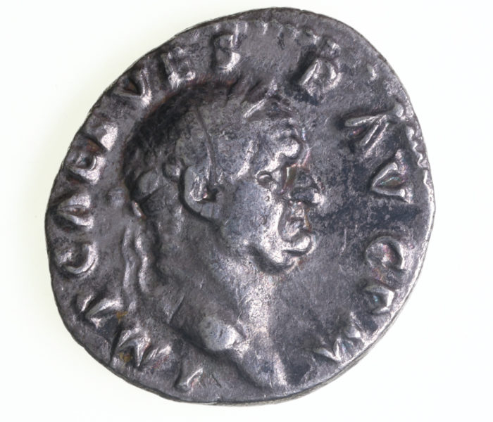 Vespasian AD 69-79 Silver Denarius Rome