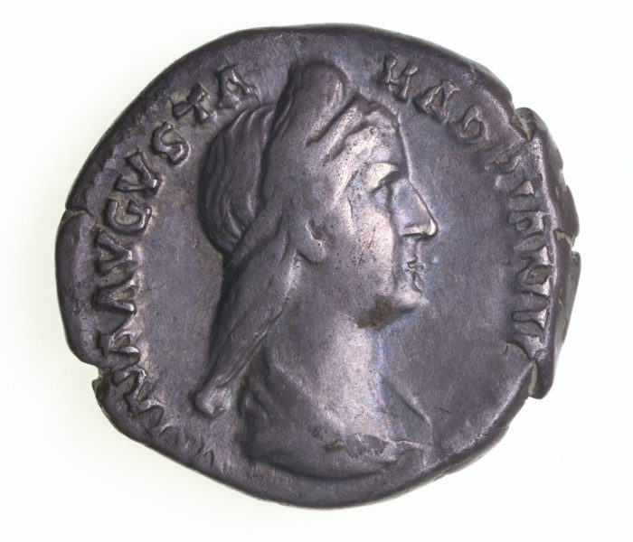 Sabina wife of Hadrian AD 117-138 Silver Denarius Rome