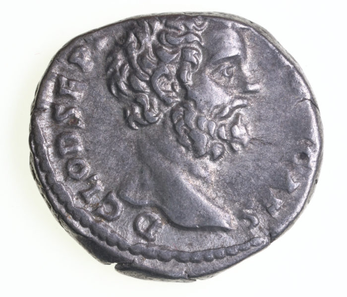 Clodius Albinus as Caesar AD 193-195 Silver Denarius Rome