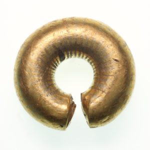 Iron Age 2nd Century BC Gold Banded Ring Money