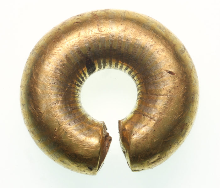 Iron Age 2nd Century BC Gold Banded Ring Money