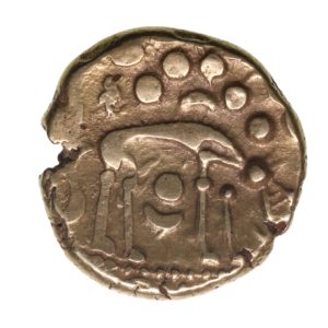 Iceni 50 BC - AD 43 Gold Stater Norfolk Wolf