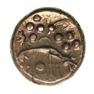 Iceni 50 BC - AD 43 Gold Stater Norfolk Wolf