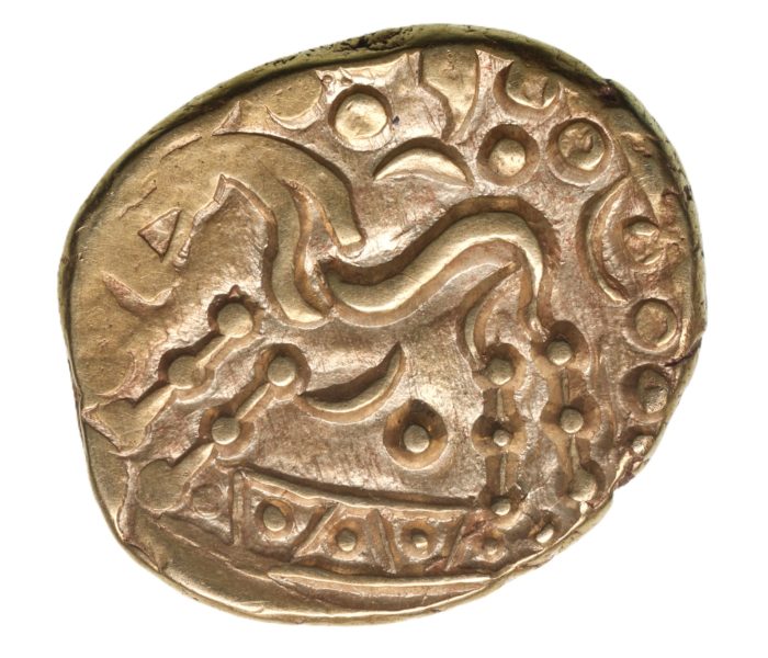 Corieltavi 50 BC - AD 50 Gold Stater North East Coast