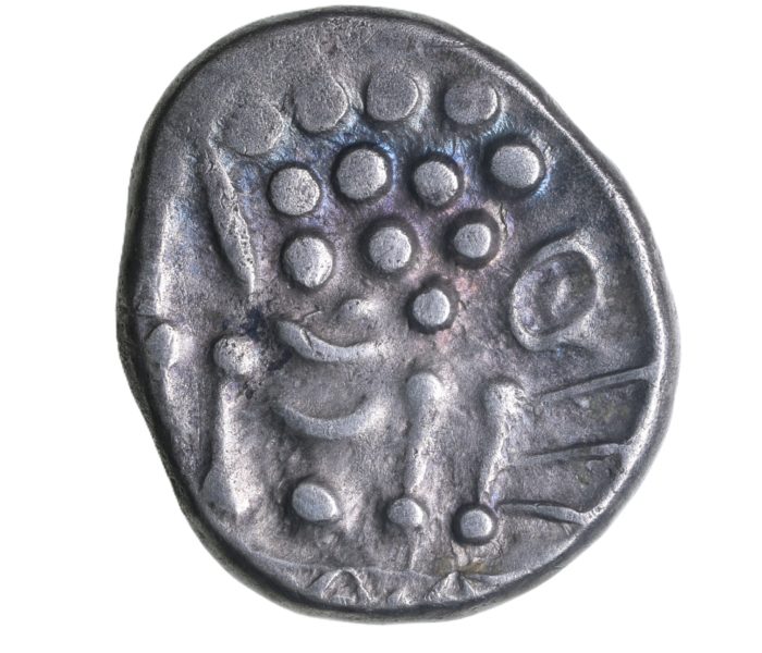 Durotriges 50 BC-AD 43 Silver Stater Cranborne Chase