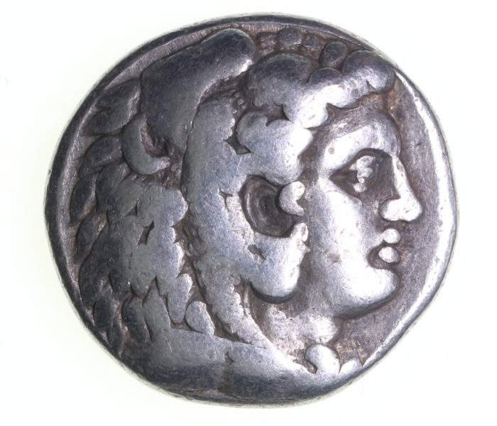 Macedon Alexander The Great 336-323 BC Lifetime Silver Drachm