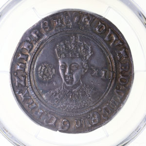 Edward VI AD 1547-1553 Silver Shilling **Graded AU58**