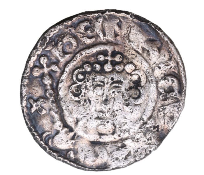 John AD 1199-1216 Silver Penny Durham Short Cross type