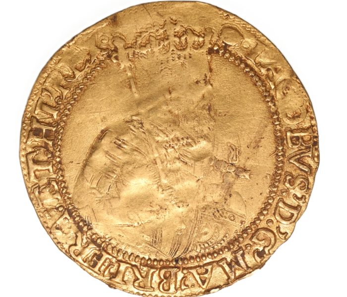 James I AD 1603-1625 Gold Unite