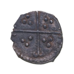 Elizabeth I AD 1558-1603 Silver Halfpenny 6th issue