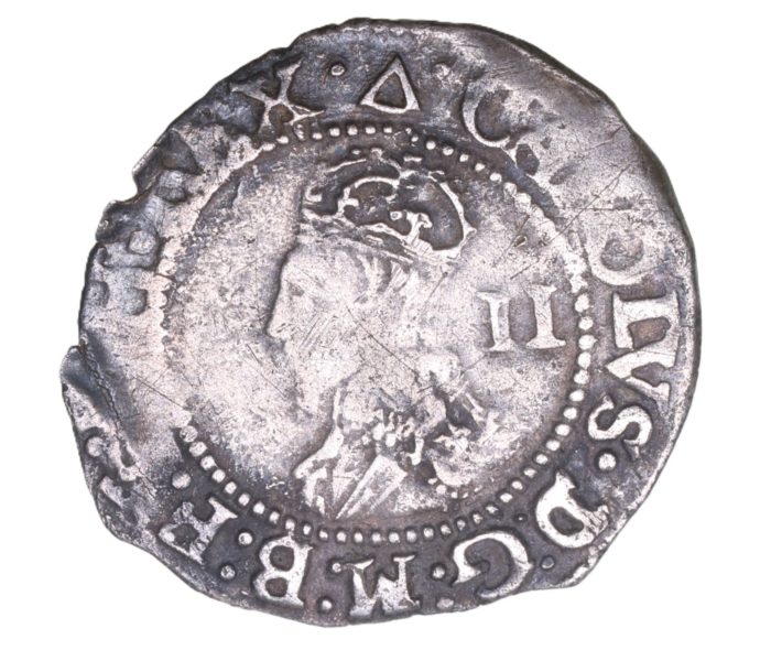 Charles I AD 1625-1649 Silver Halfgroat