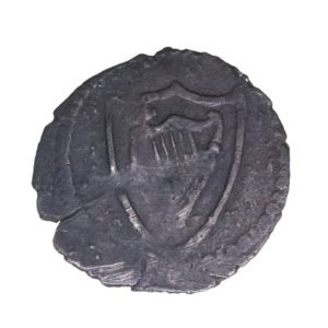 Commonwealth AD 1649-1660 Silver Halfpenny