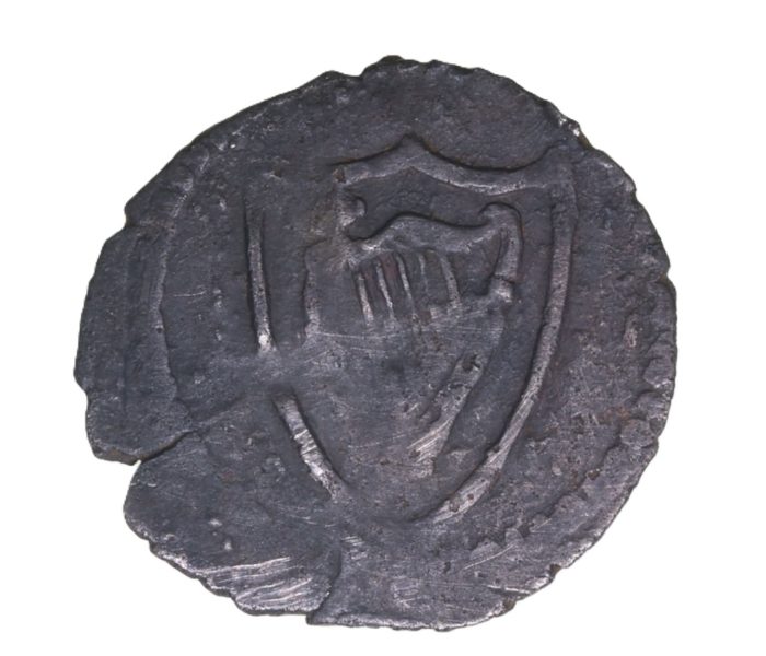 Commonwealth AD 1649-1660 Silver Halfpenny