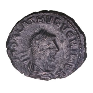 Vabalathus with Aurelian AD 270-272 Billon Antoninianus Antioch