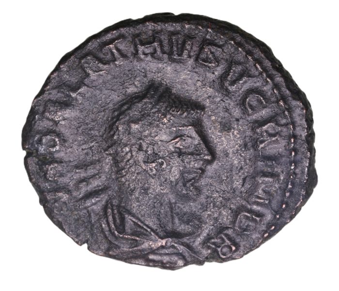 Vabalathus with Aurelian AD 270-272 Billon Antoninianus Antioch