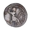 Tiberius AD 14-37 Silver Denarius Tribute Penny Lyon - Image 2
