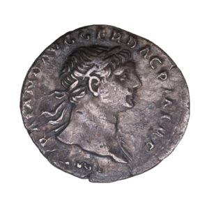 Trajan AD 98-117 Silver Denarius Rome