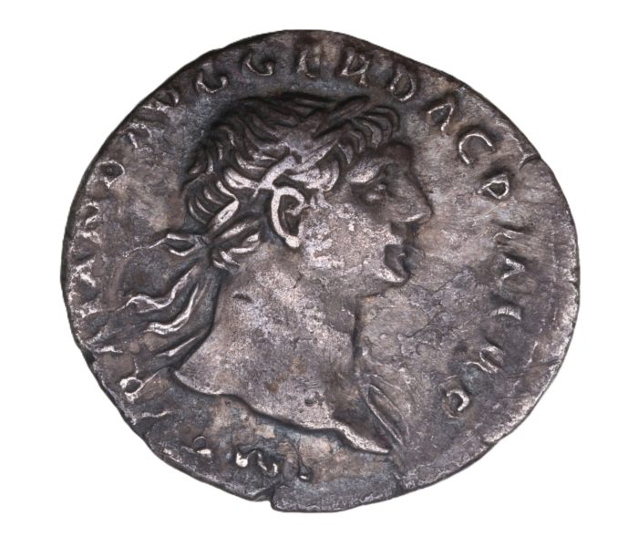 Trajan AD 98-117 Silver Denarius Rome
