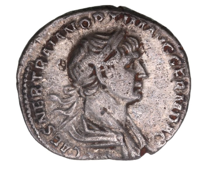 Trajan AD 98-117 Silver Denarius Rome