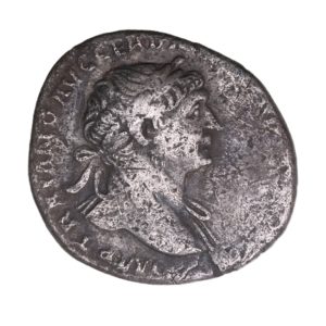 Trajan AD 98-117 Silver Denarius Rome