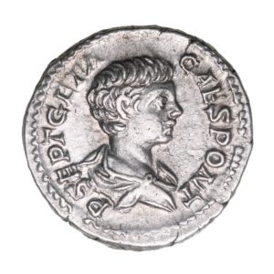 Geta AD 209-211 Silver Denarius Rome