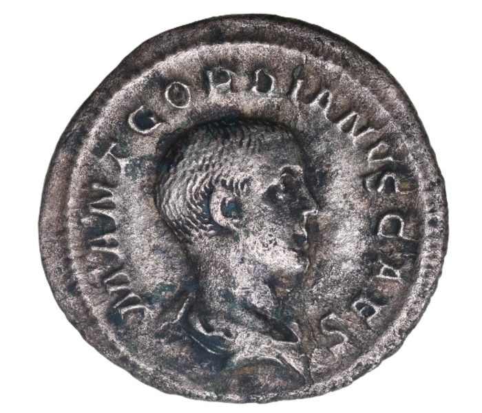 Gordian III AD 238-244 Silver Denarius Rome