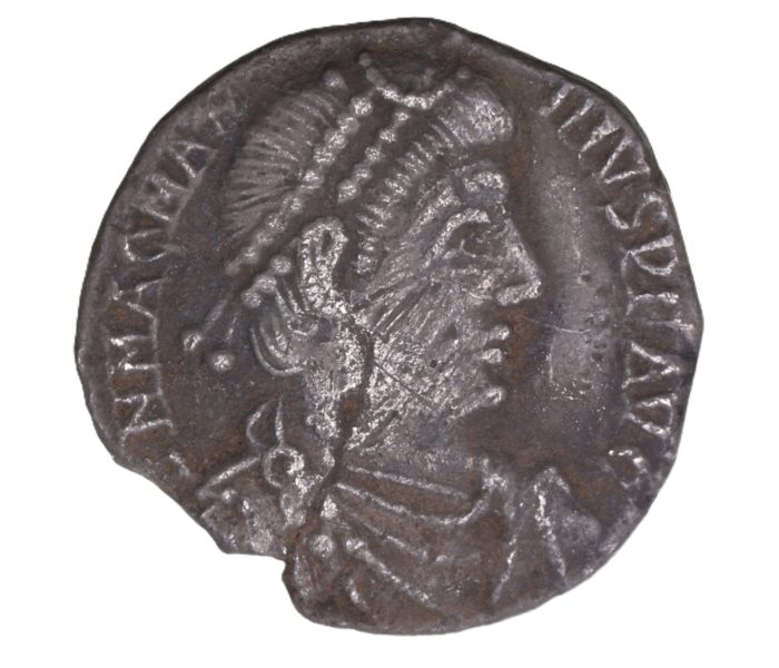 Magnus Maximus AD 383-388 Silver Siliqua Trier