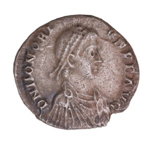Honorius AD 393-423 Silver Siliqua Milan