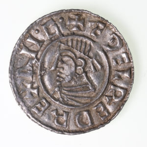 Aethelred II AD 978-1016 Silver Penny Last Small Cross type Stamford