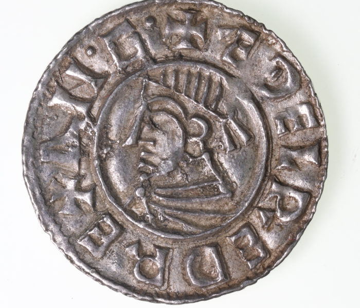 Aethelred II AD 978-1016 Silver Penny Last Small Cross type Stamford