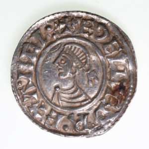Aethelred II AD 978-1016 Silver Penny Last Small Cross type London