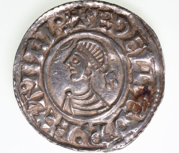 Aethelred II AD 978-1016 Silver Penny Last Small Cross type London