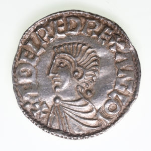 Aethelred II AD 978-1016 Silver Penny Long Cross type London
