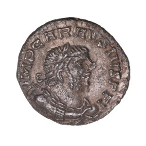 Carausius AD 286-293 Silver Denarius *Extremely Rare* Galley reverse