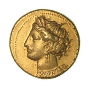 CARTHAGE, Zeugitana 350-320 BC Electrum Stater