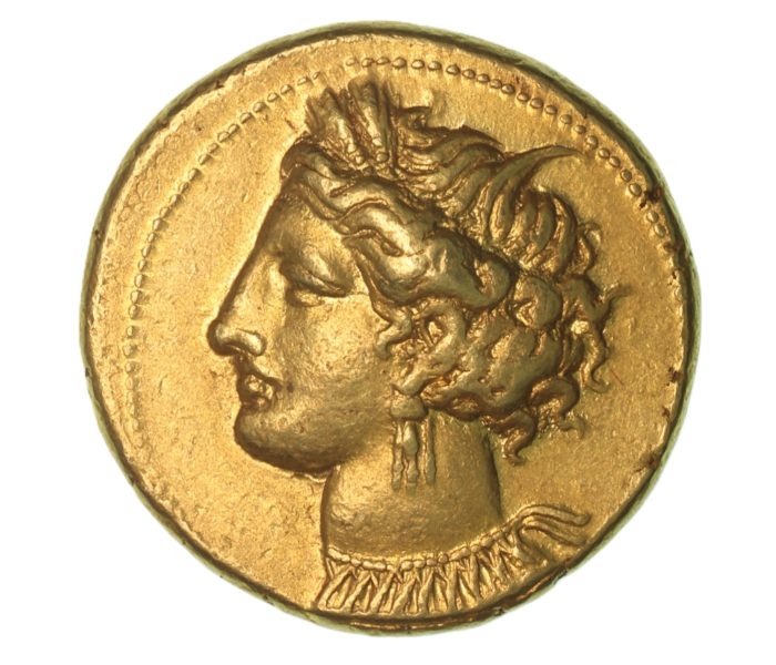 CARTHAGE, Zeugitana 350-320 BC Electrum Stater